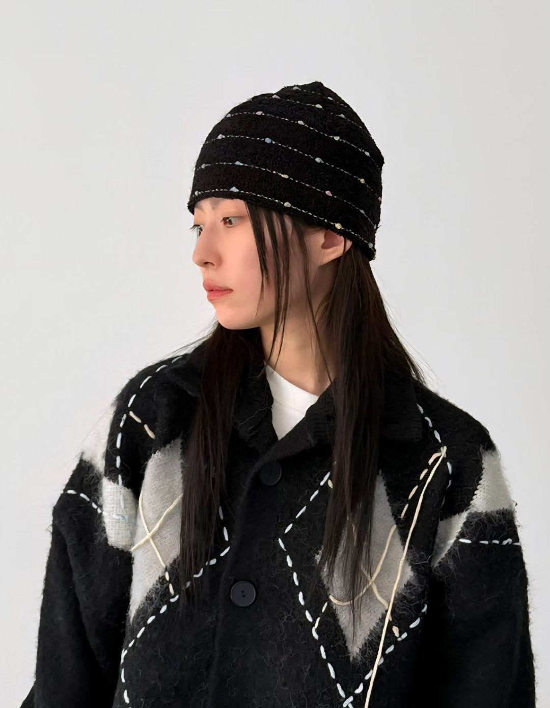 圈圈糖果針織冷帽 Boucle Candy Knit Beanie