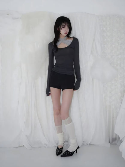 修身棉短褲 Slim Fit Cotton Shorts