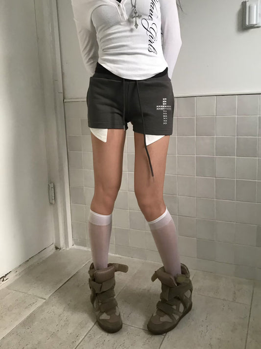 十字架鉚釘口袋短褲 Cross Rivet Pocket Shorts