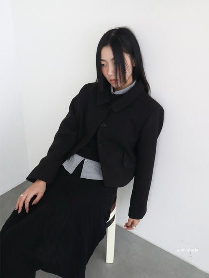 翻領西裝短外套 Short Lapel blazer