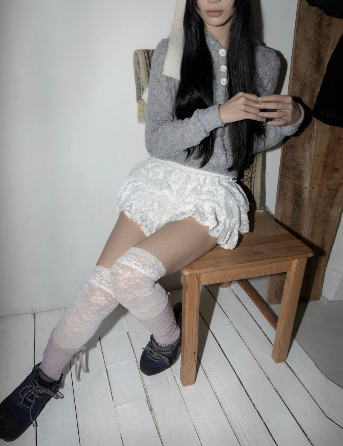 蕾絲蛋糕裙 Lace Layered Cake Skirt