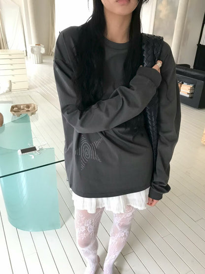 像素星星長袖 Pixel Star Long Sleeve Top