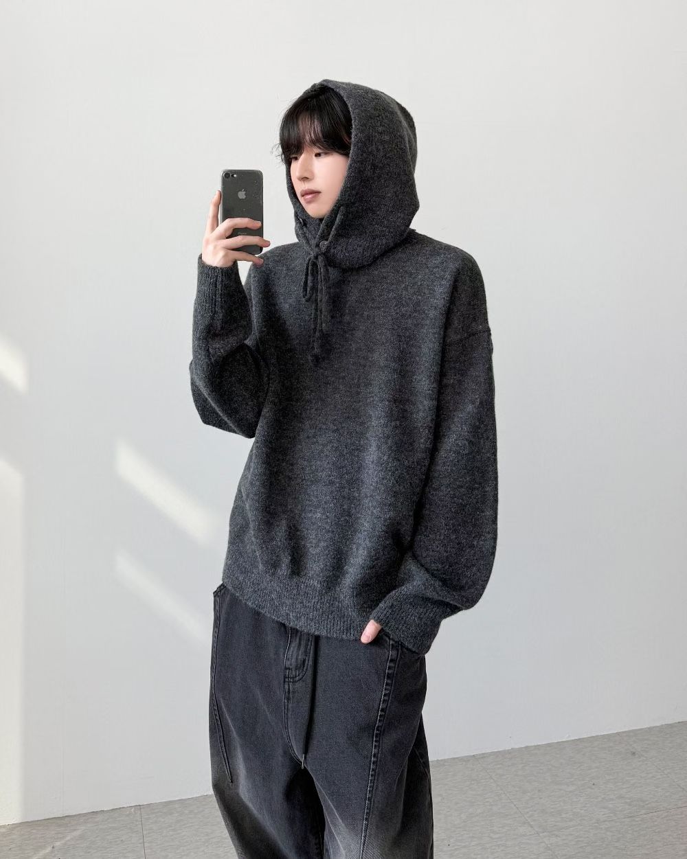 【Unisex】圓領針織毛衣 Crew Neck Knit Sweater