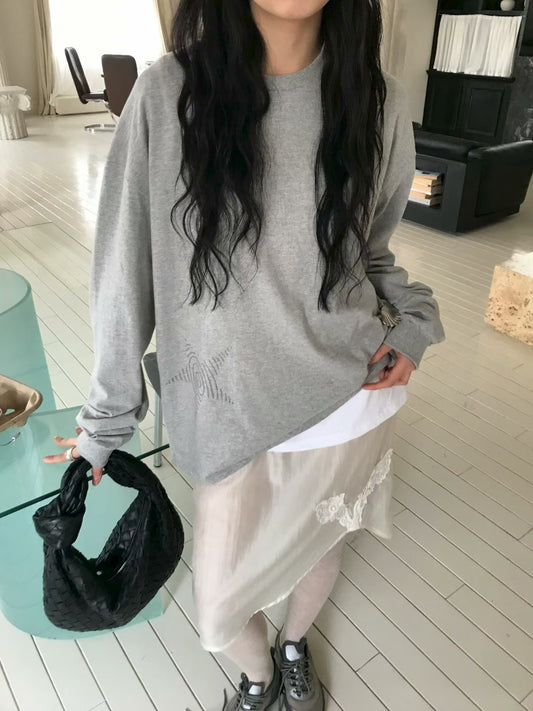像素星星長袖 Pixel Star Long Sleeve Top