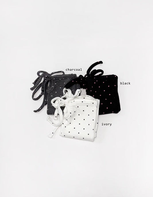 波點綁帶襪 Polka Dot Socks