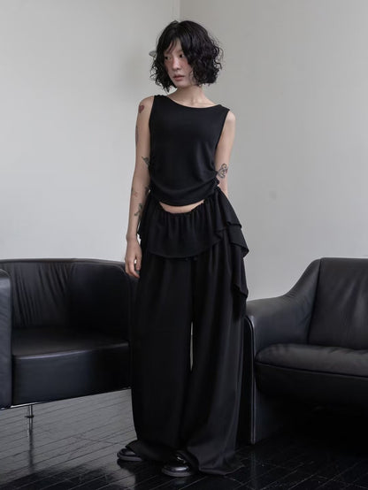 裙擺無袖背心 Tank Top With Skirt