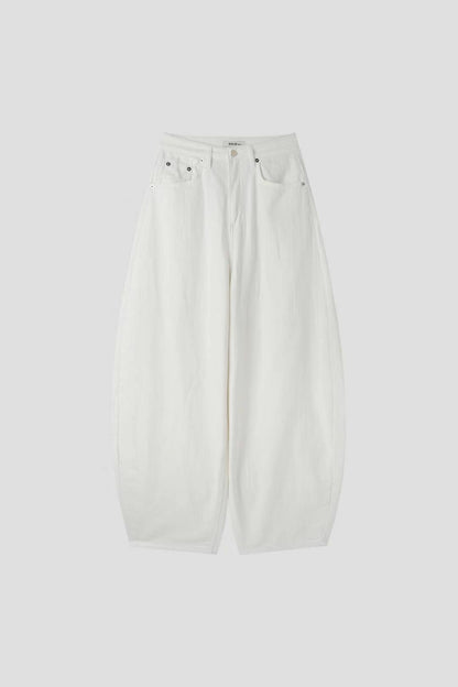 天使翅膀刺繡彎刀褲 Angel Wings Embroidery Wide Pants