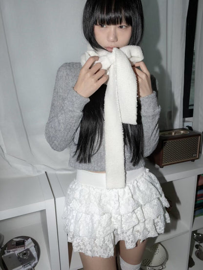 蕾絲蛋糕裙 Lace Layered Cake Skirt