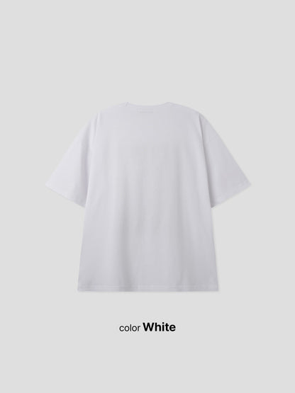 【Unisex】耳機印花T-shirt Headphone Printing short-sleeved T-shirt (副本)