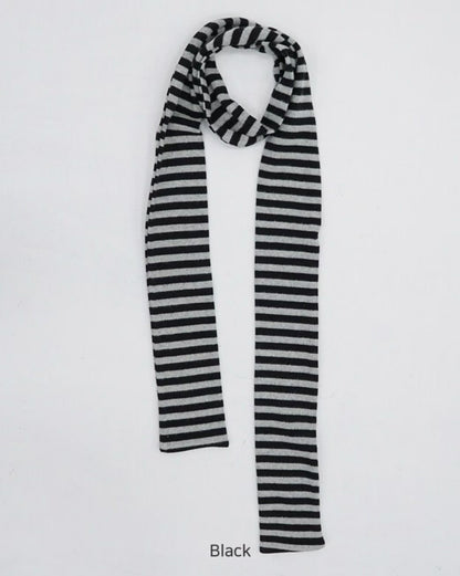 條紋細頸巾 Striped scarf