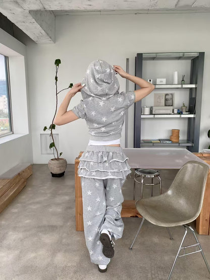 星星印花蛋糕裙 Star Print Cake Skirt