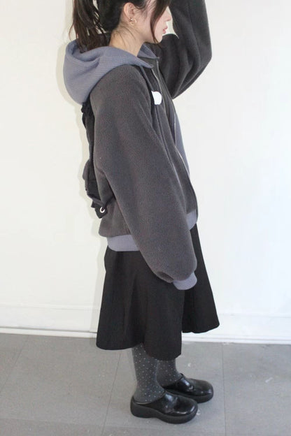 拼色口袋外套 Color-Blocked Pocket Jacket