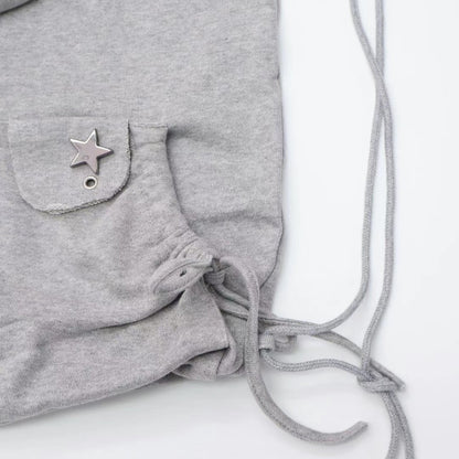 星星連帽索繩袋Star Hooded Rope Bag