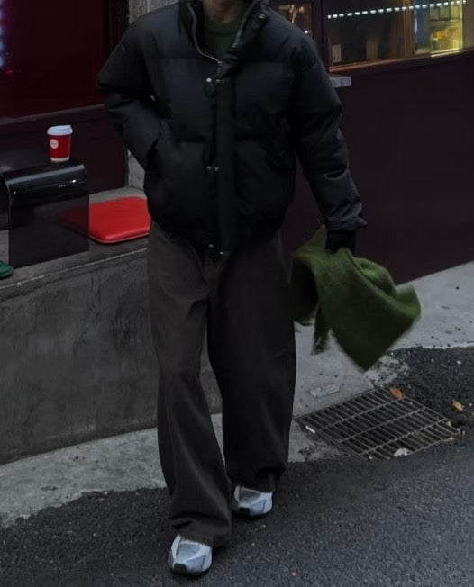 【Unisex】連帽厚棉服 Hooded Thick Cotton Coat