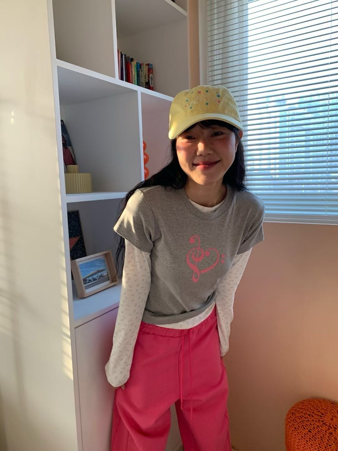 音符短袖上衣 Musical Note Short Sleeve Top