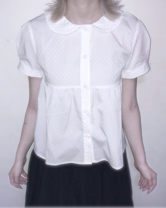 娃娃領復古襯衫 Doll Collar Retro Shirt