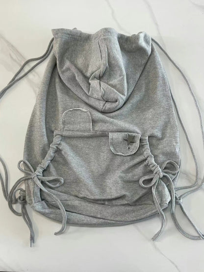 星星連帽索繩袋Star Hooded Rope Bag