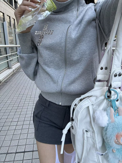 鉚釘十字架外套 Riveted Cross Jacket