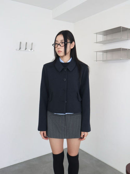 翻領西裝短外套 Short Lapel blazer