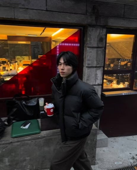 【Unisex】連帽厚棉服 Hooded Thick Cotton Coat