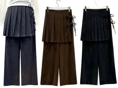 蝴蝶結綁帶裙褲 Bow-Tie Strap Skort