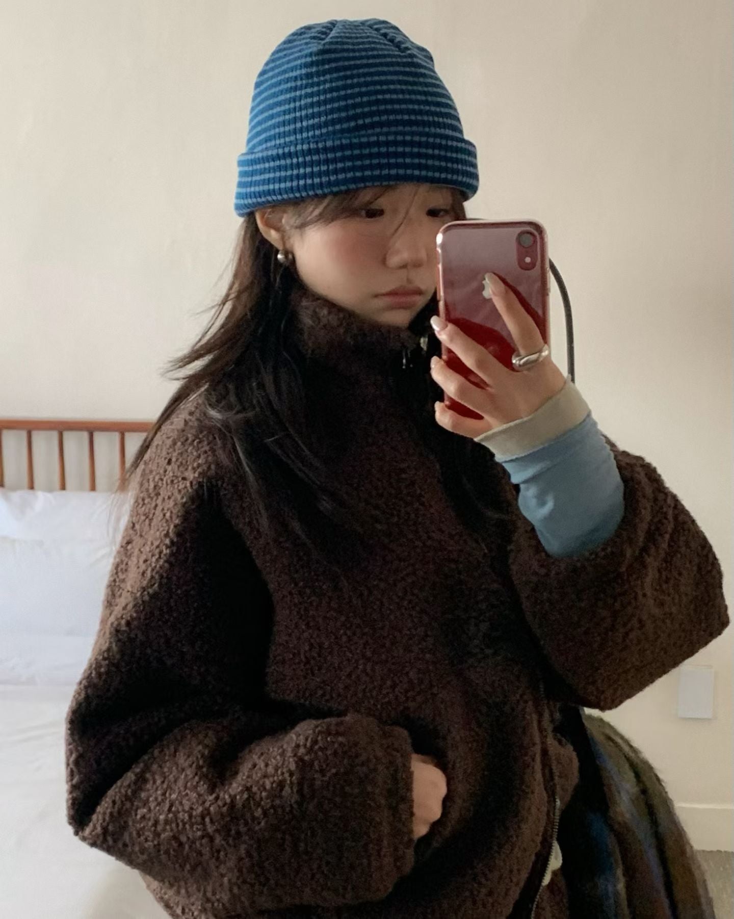 條紋針織冷帽 Striped Knit Beanie