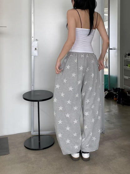 星星印花棉褲 Star Print Cotton Pants