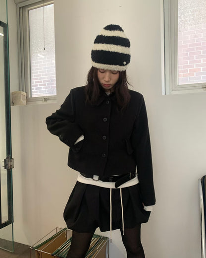 翻領西裝短外套 Short Lapel blazer