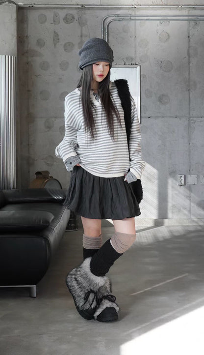 百搭皺皺短裙 Ruched Mini Skirt