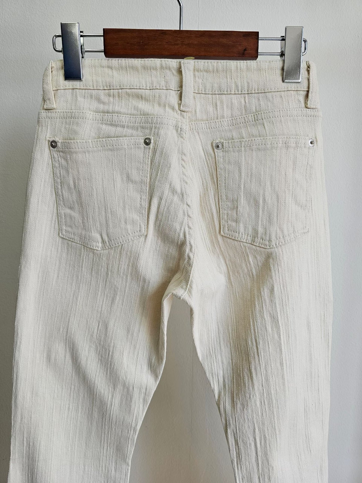 低腰微喇叭褲 Low-Rise Micro Flare Pants