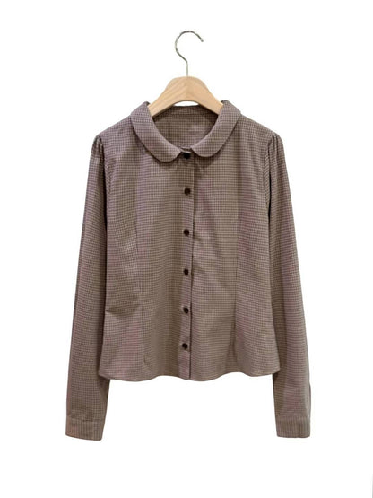 復古格仔長袖襯衫 Vintage Checkered Long-Sleeved Shirt