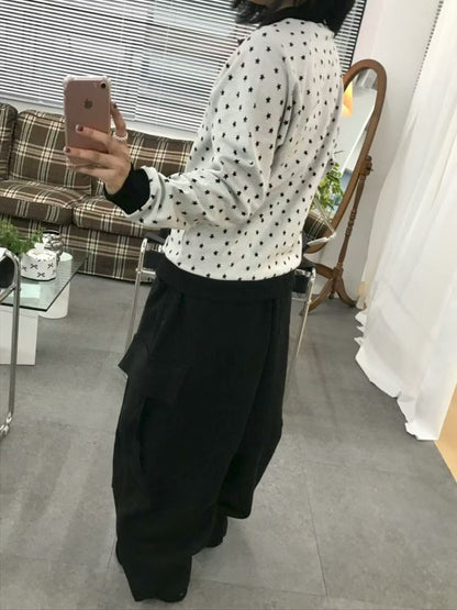 Launch Special⭐︎星星撞色插肩拉鍊外套 Star Contrast Raglan Zip-Up