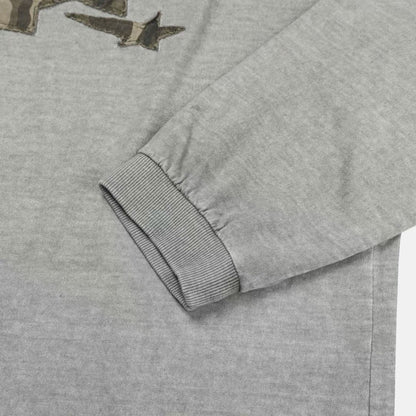 【Unisex】迷彩流星長袖上衣 Shooting Star Camo Long Sleeve Top