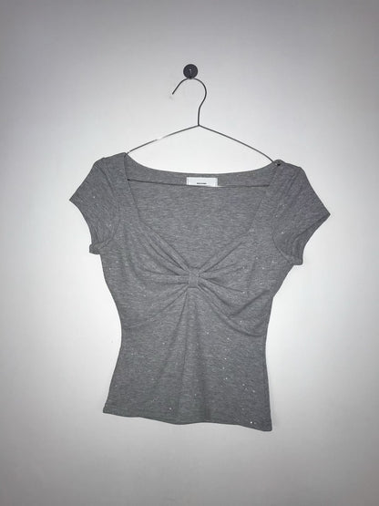 蝴蝶結露肩上衣 Bow Tie Off Shoulder Top