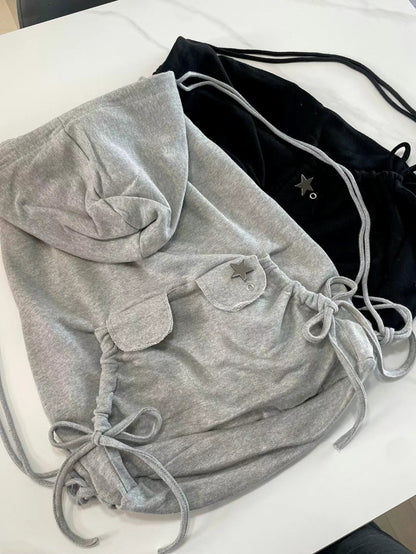 星星連帽索繩袋Star Hooded Rope Bag