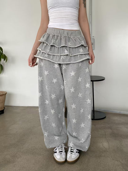 星星印花蛋糕裙 Star Print Cake Skirt