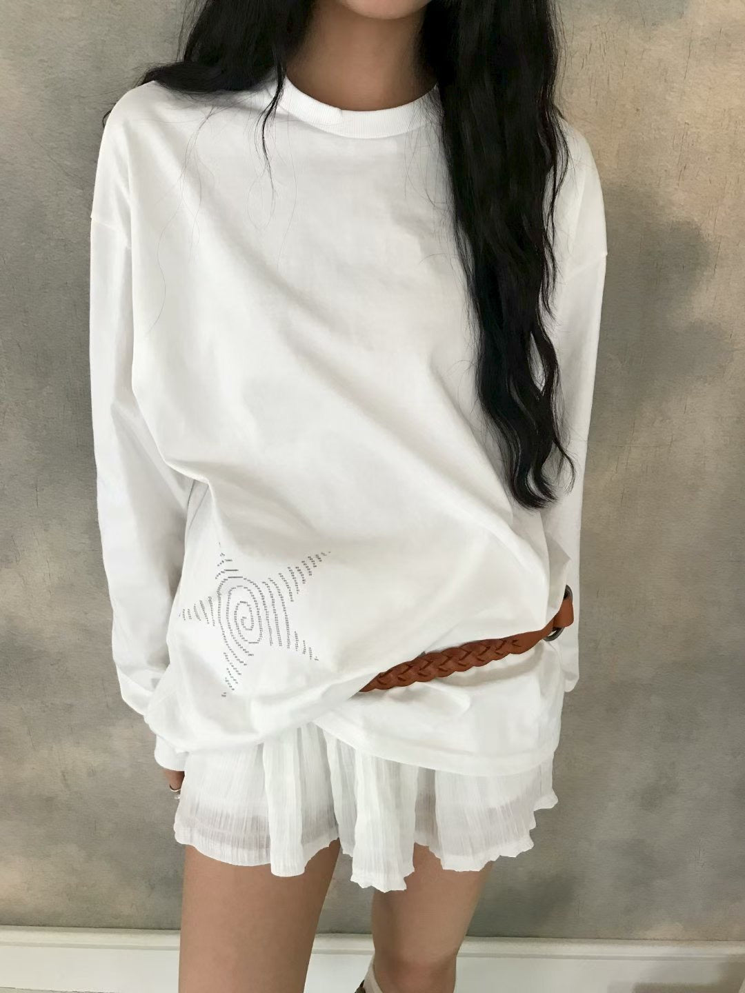 像素星星長袖 Pixel Star Long Sleeve Top