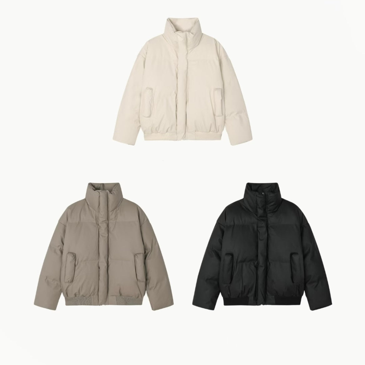 【Unisex】連帽厚棉服 Hooded Thick Cotton Coat