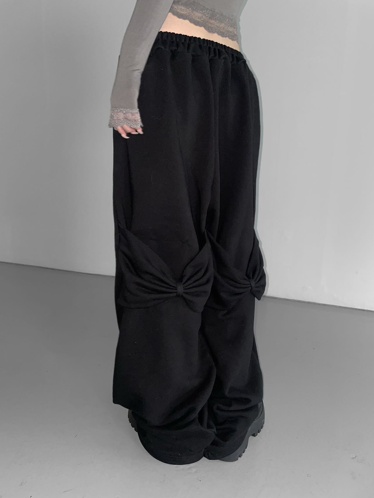 立體蝴蝶結棉褲 Bow-Knot Cotton Pants