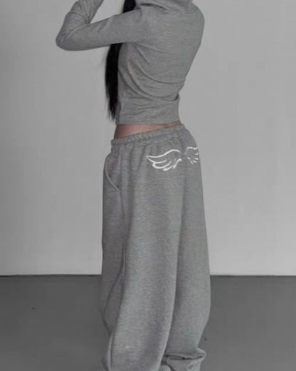 天使翅膀棉褲 Angel Wings Cotton Pants