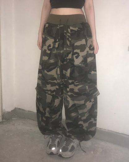 【Karina同款】迷彩長褲 Camouflage trousers