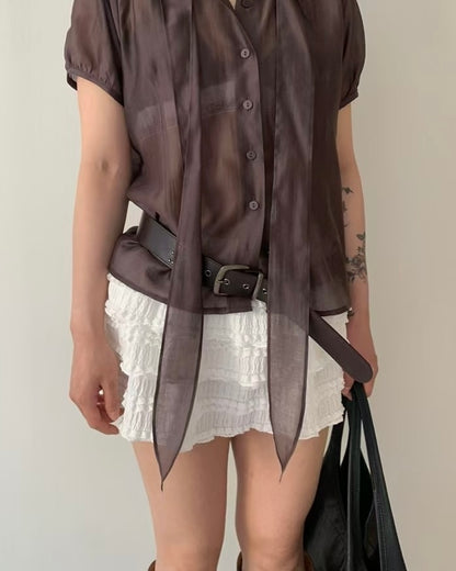 百搭蓬蓬蛋糕裙 All-match Puffy Cake Skirt