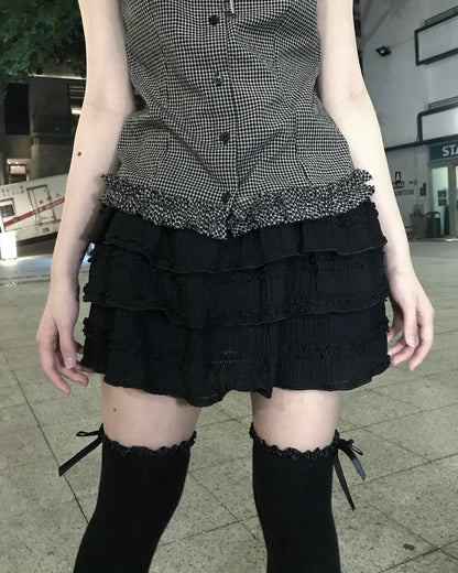 百搭蓬蓬蛋糕裙 All-match Puffy Cake Skirt