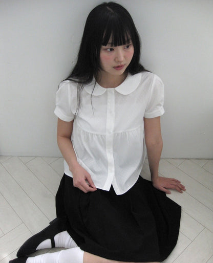 娃娃領復古襯衫 Doll Collar Retro Shirt