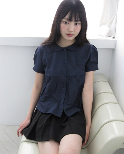娃娃領復古襯衫 Doll Collar Retro Shirt
