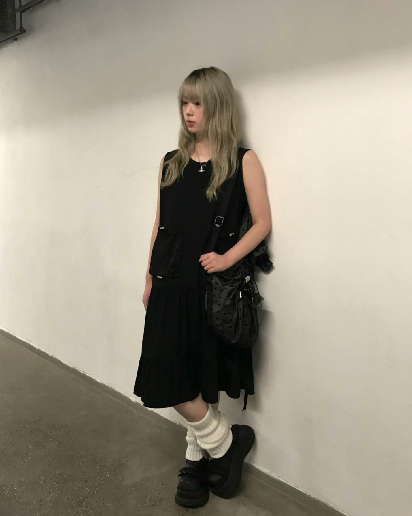 波點口袋連衣裙 Polka Dot Pocket One-Piece Dress