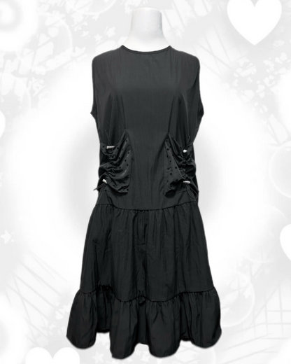 波點口袋連衣裙 Polka Dot Pocket One-Piece Dress